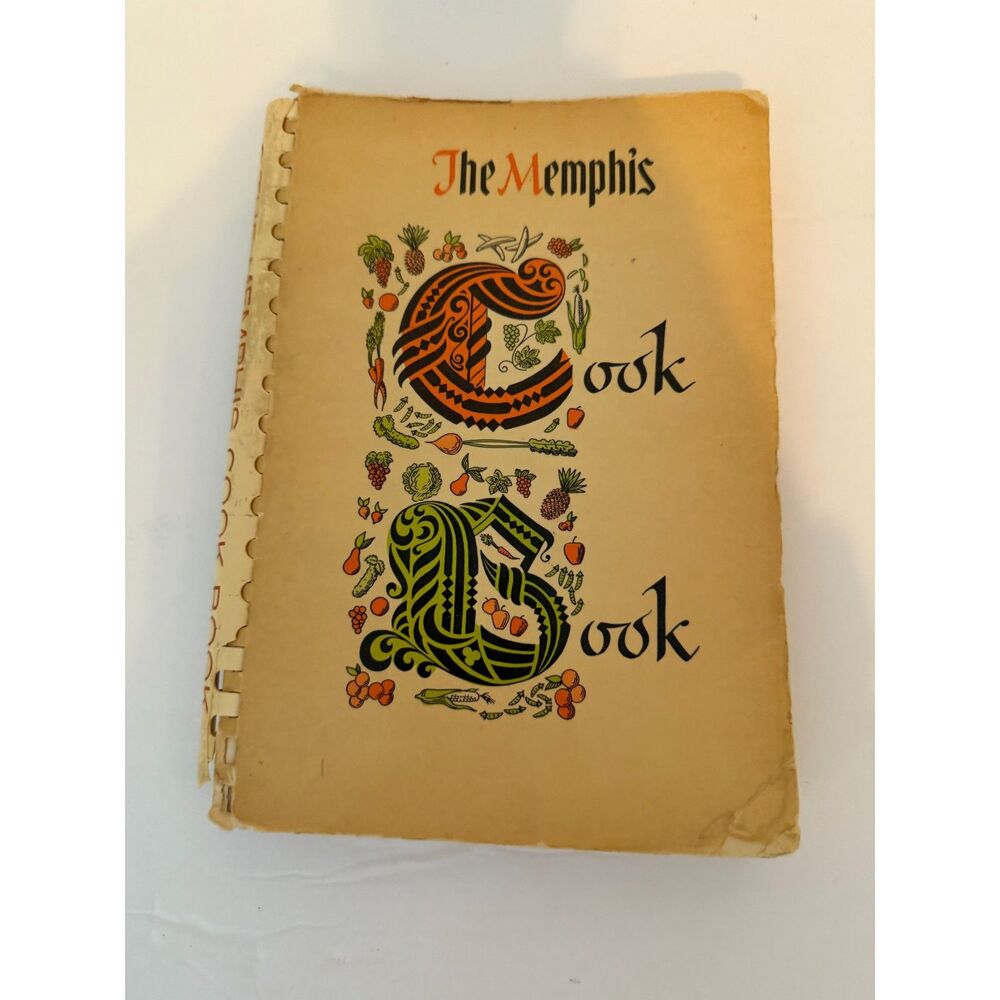Vintage Memphis Cook Book 1969 Southern Recipes Memphis Sesquicentennial